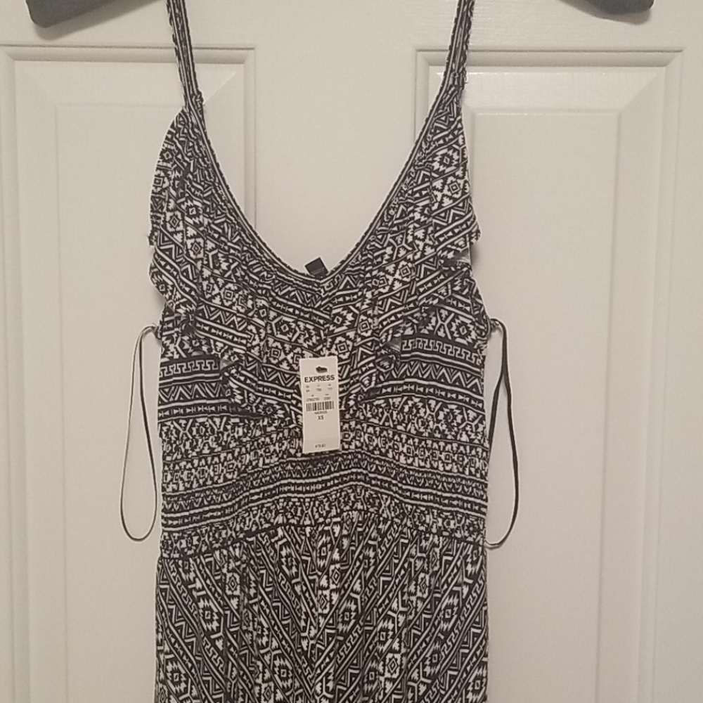 EXPRESS High-Low Maxi Dress